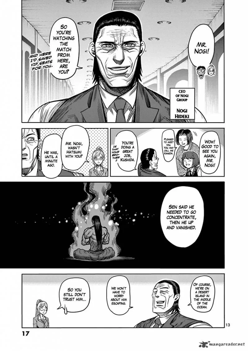 Kengan Ashua Chapter 91 page 16
