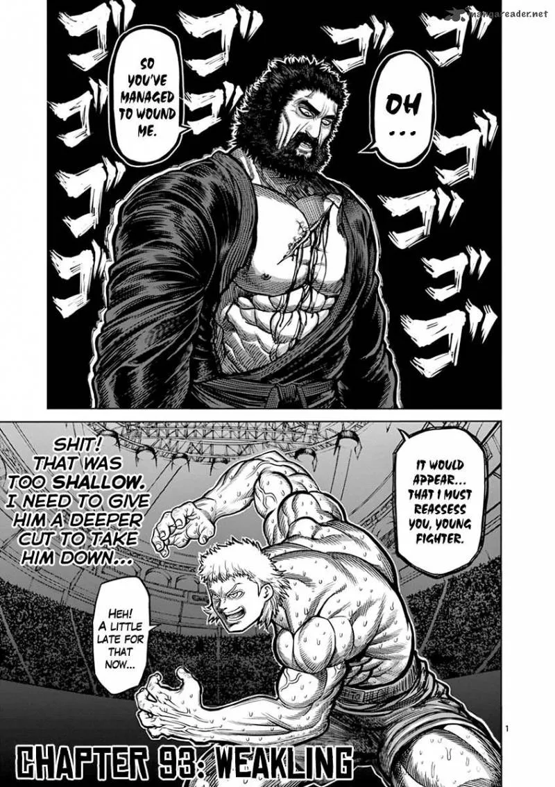 Kengan Ashua Chapter 93 page 1