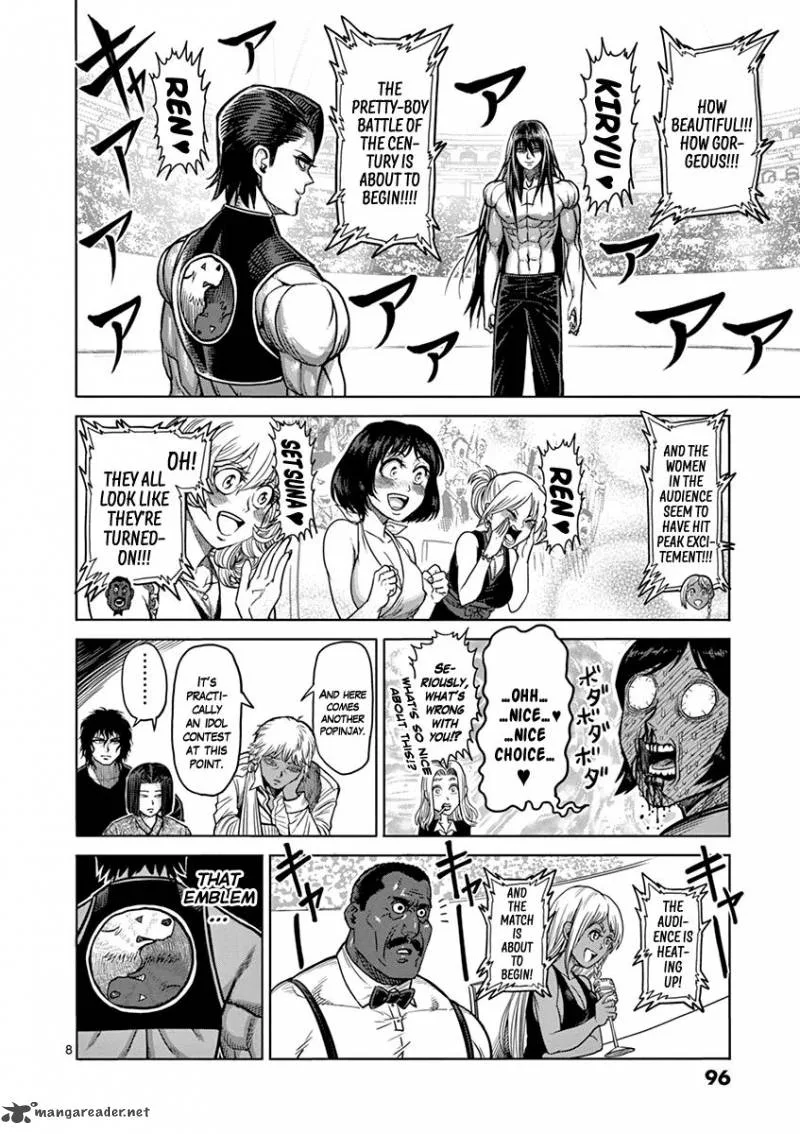 Kengan Ashua Chapter 95 page 8