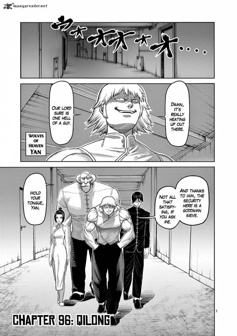 Kengan Ashua Chapter 96 page 1