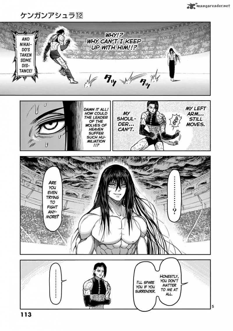 Kengan Ashua Chapter 96 page 5