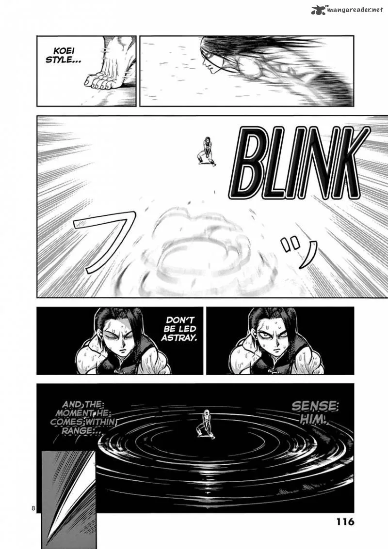 Kengan Ashua Chapter 96 page 8