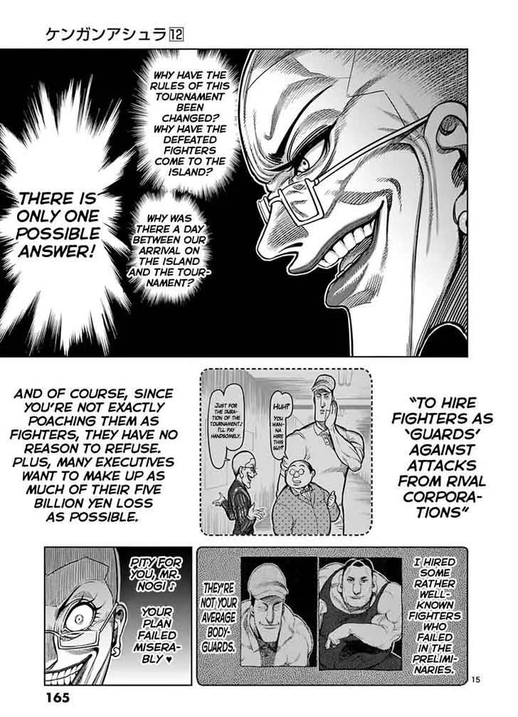 Kengan Ashua Chapter 98 page 15