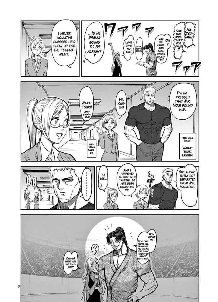 Kengan Ashua Chapter 98 page 8