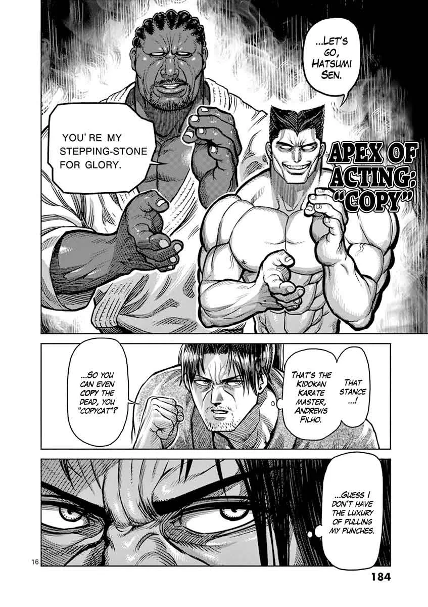 Kengan Ashua Chapter 99 page 16