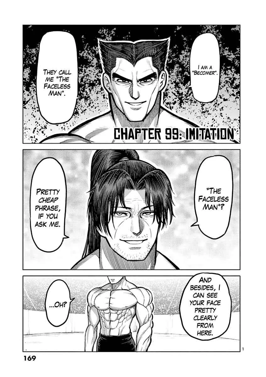 Kengan Ashua Chapter 99 page 1