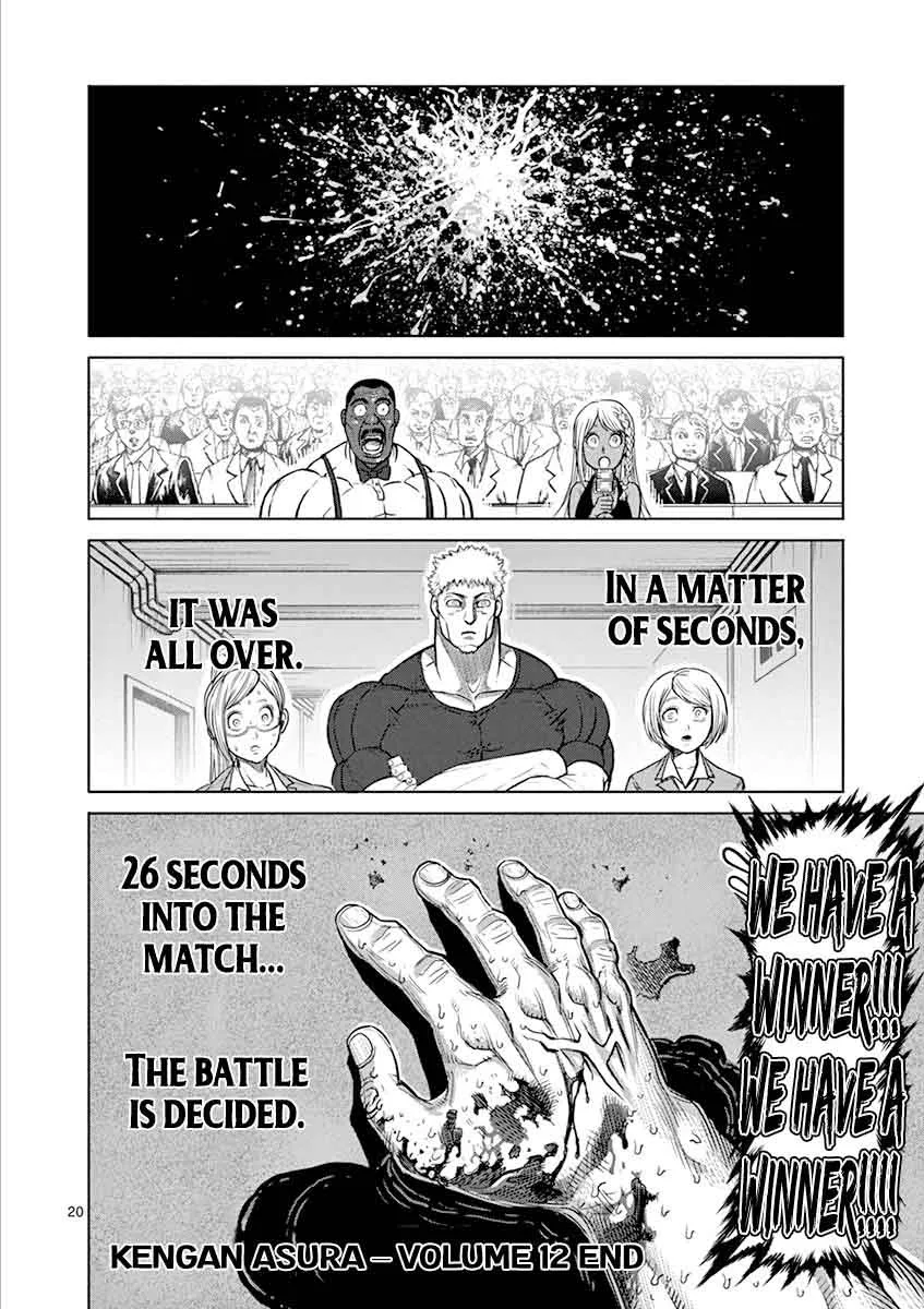 Kengan Ashua Chapter 99 page 20