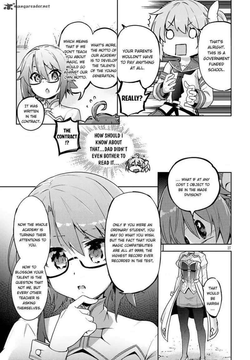 Kenshi o Mezashite Nyugaku Shitanoni Maho Tekisei 9999 Nandesukedo!? Chapter 1 page 29