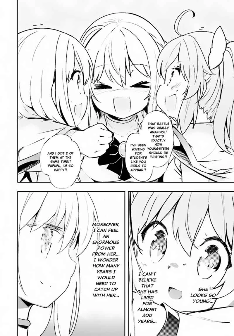 Kenshi o Mezashite Nyugaku Shitanoni Maho Tekisei 9999 Nandesukedo!? Chapter 10 page 16