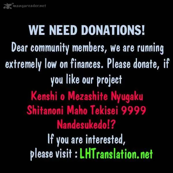 Kenshi o Mezashite Nyugaku Shitanoni Maho Tekisei 9999 Nandesukedo!? Chapter 12 page 32