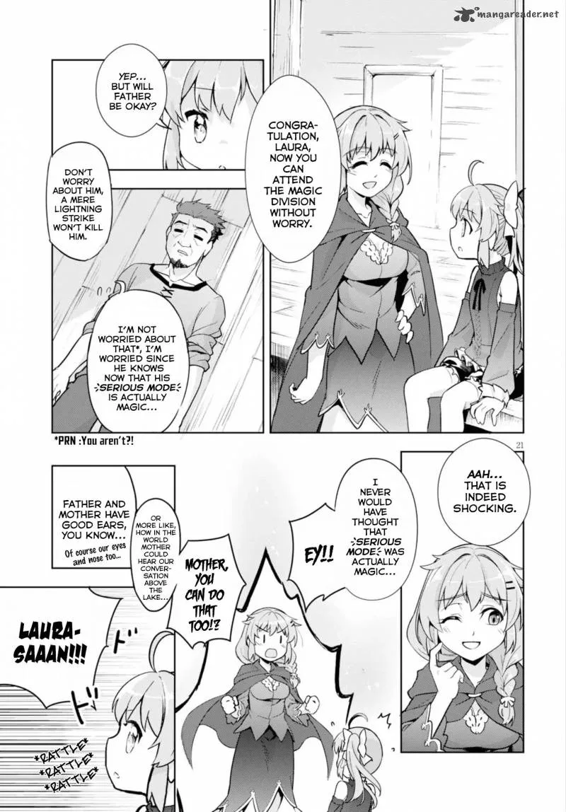 Kenshi o Mezashite Nyugaku Shitanoni Maho Tekisei 9999 Nandesukedo!? Chapter 12 page 22