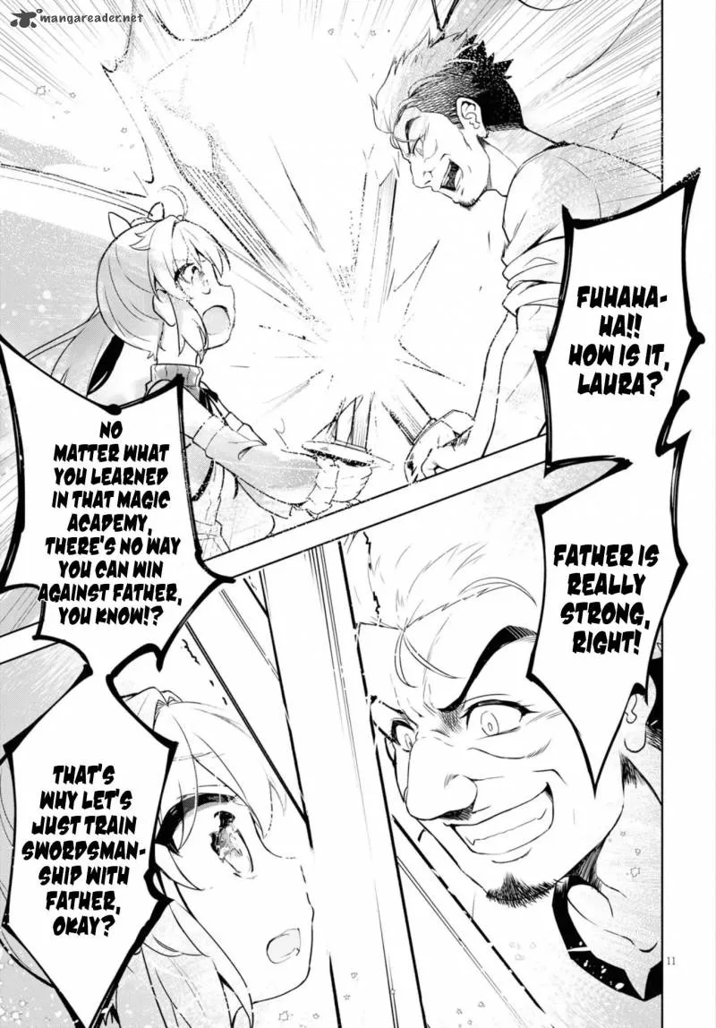Kenshi o Mezashite Nyugaku Shitanoni Maho Tekisei 9999 Nandesukedo!? Chapter 12 page 12