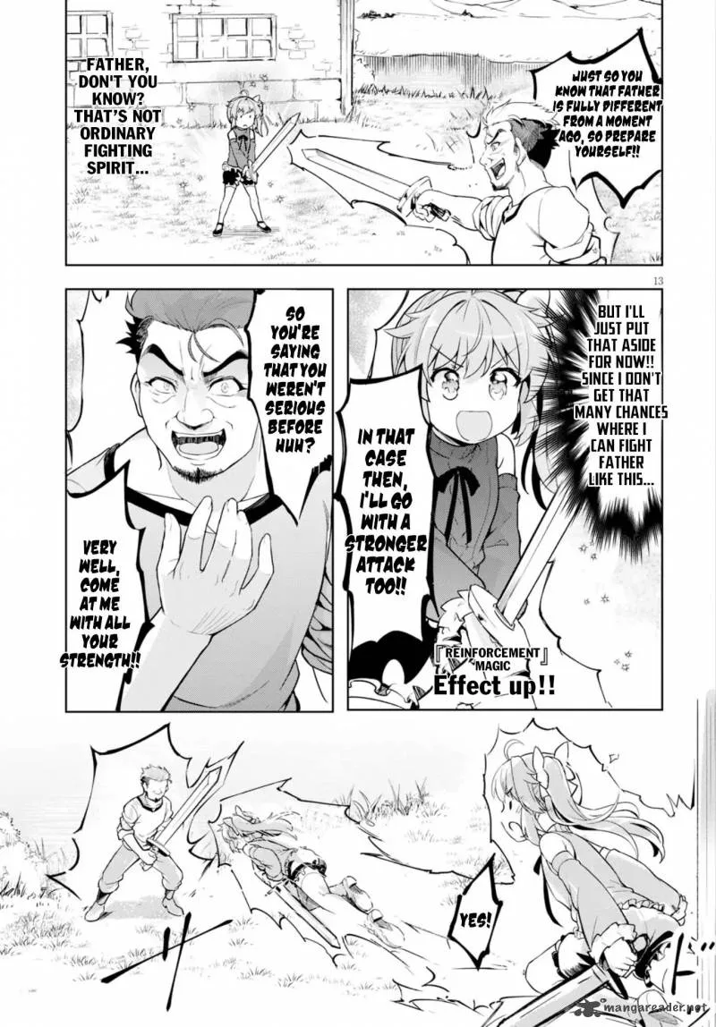 Kenshi o Mezashite Nyugaku Shitanoni Maho Tekisei 9999 Nandesukedo!? Chapter 12 page 14