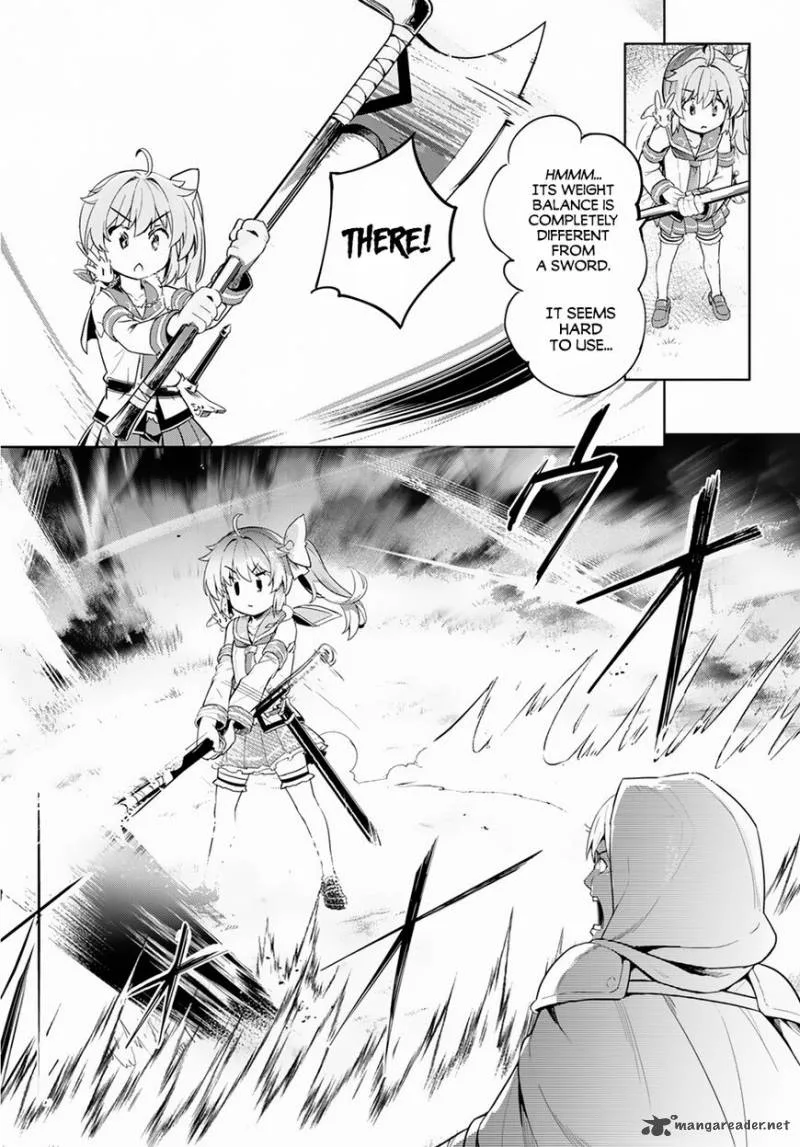 Kenshi o Mezashite Nyugaku Shitanoni Maho Tekisei 9999 Nandesukedo!? Chapter 19 page 23