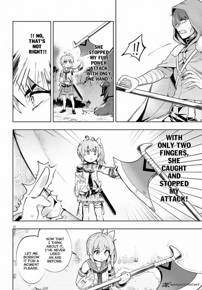Kenshi o Mezashite Nyugaku Shitanoni Maho Tekisei 9999 Nandesukedo!? Chapter 19 page 22