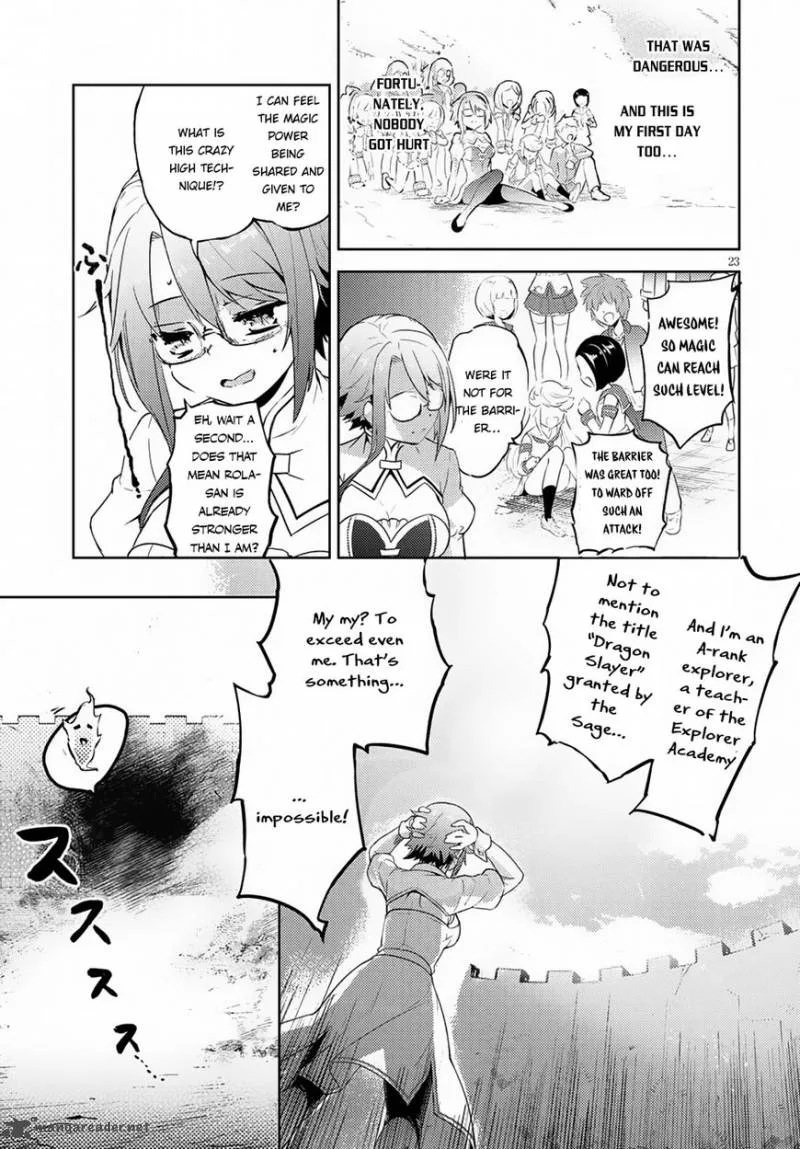 Kenshi o Mezashite Nyugaku Shitanoni Maho Tekisei 9999 Nandesukedo!? Chapter 2 page 23