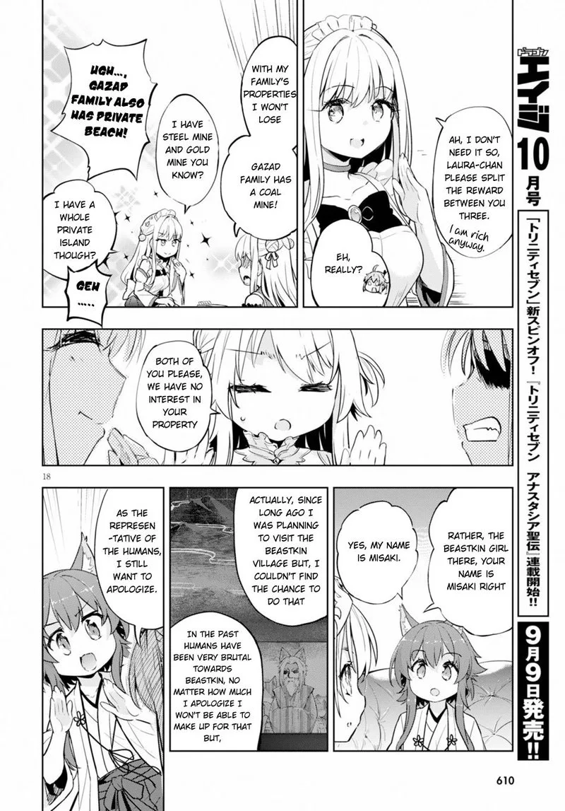 Kenshi o Mezashite Nyugaku Shitanoni Maho Tekisei 9999 Nandesukedo!? Chapter 21 page 18