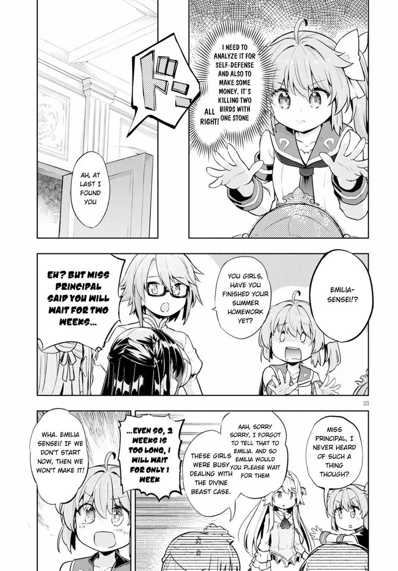Kenshi o Mezashite Nyugaku Shitanoni Maho Tekisei 9999 Nandesukedo!? Chapter 21 page 23