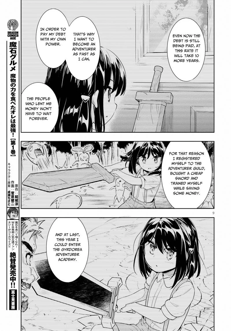 Kenshi o Mezashite Nyugaku Shitanoni Maho Tekisei 9999 Nandesukedo!? Chapter 24 page 9