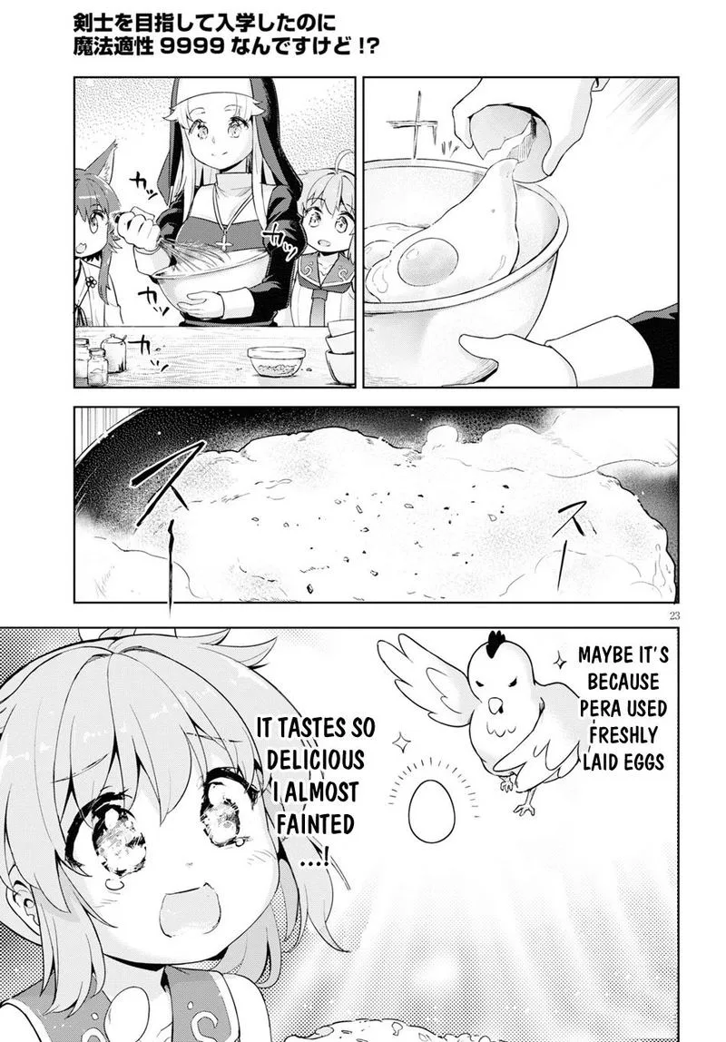 Kenshi o Mezashite Nyugaku Shitanoni Maho Tekisei 9999 Nandesukedo!? Chapter 25 page 25