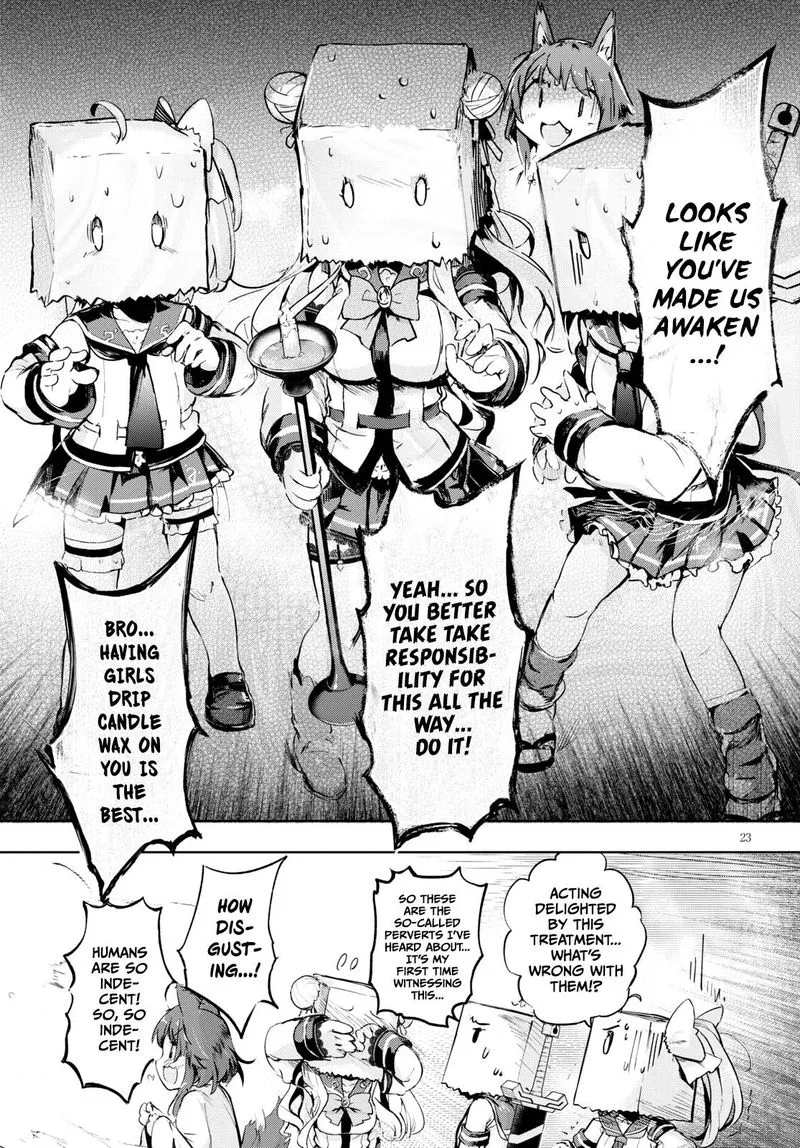 Kenshi o Mezashite Nyugaku Shitanoni Maho Tekisei 9999 Nandesukedo!? Chapter 28 page 23
