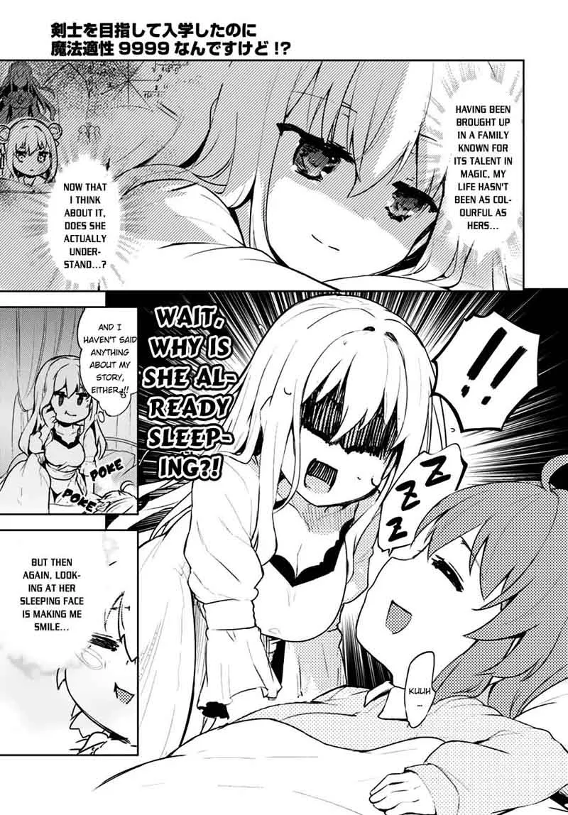 Kenshi o Mezashite Nyugaku Shitanoni Maho Tekisei 9999 Nandesukedo!? Chapter 3 page 24