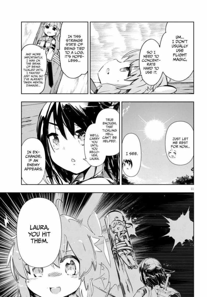 Kenshi o Mezashite Nyugaku Shitanoni Maho Tekisei 9999 Nandesukedo!? Chapter 31 page 11
