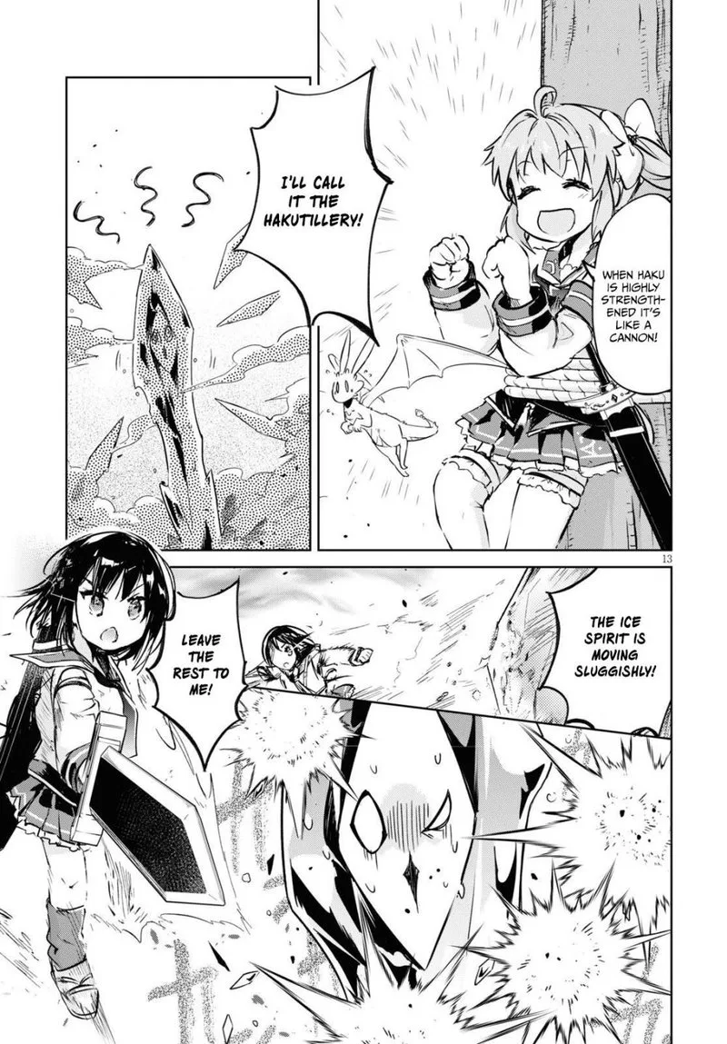 Kenshi o Mezashite Nyugaku Shitanoni Maho Tekisei 9999 Nandesukedo!? Chapter 33 page 14