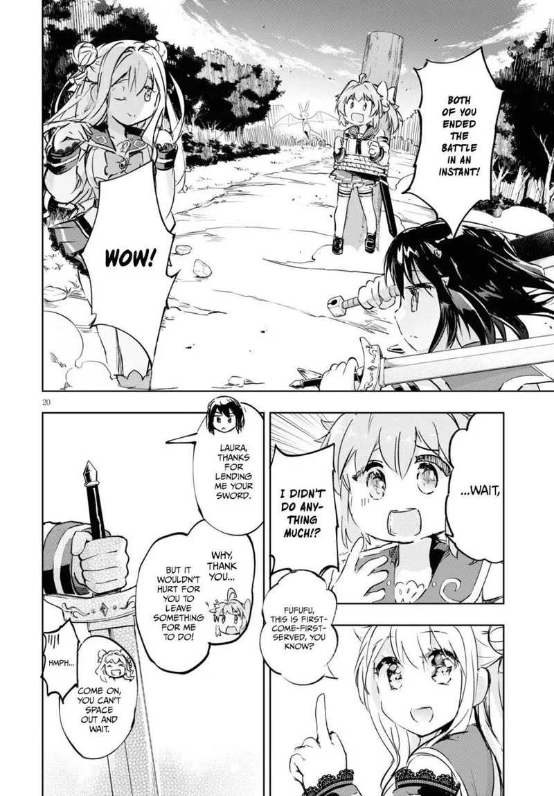 Kenshi o Mezashite Nyugaku Shitanoni Maho Tekisei 9999 Nandesukedo!? Chapter 33 page 21