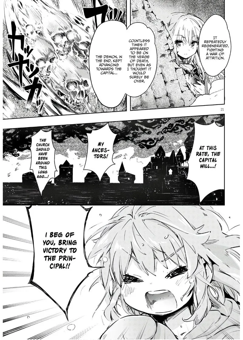 Kenshi o Mezashite Nyugaku Shitanoni Maho Tekisei 9999 Nandesukedo!? Chapter 36 page 21