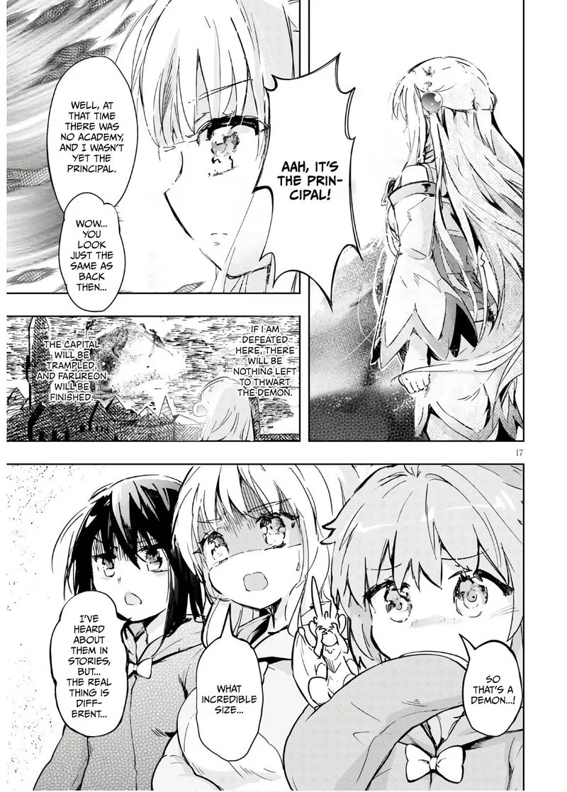 Kenshi o Mezashite Nyugaku Shitanoni Maho Tekisei 9999 Nandesukedo!? Chapter 36 page 17