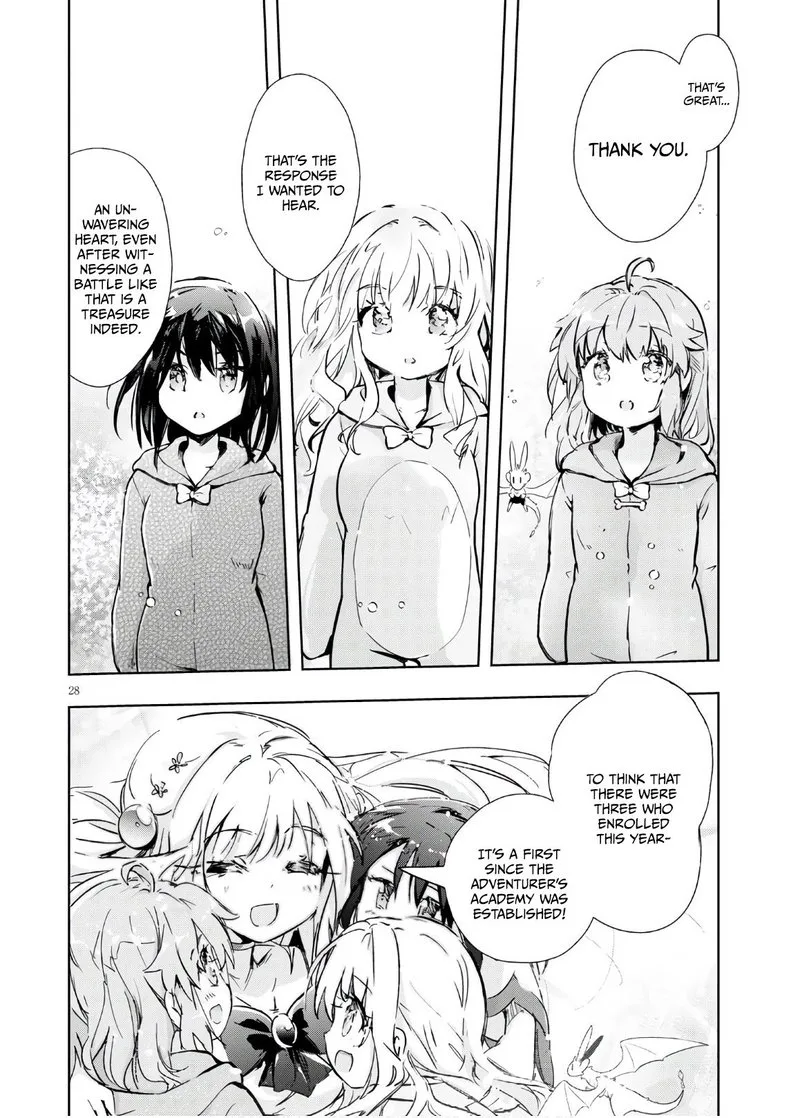 Kenshi o Mezashite Nyugaku Shitanoni Maho Tekisei 9999 Nandesukedo!? Chapter 36 page 28