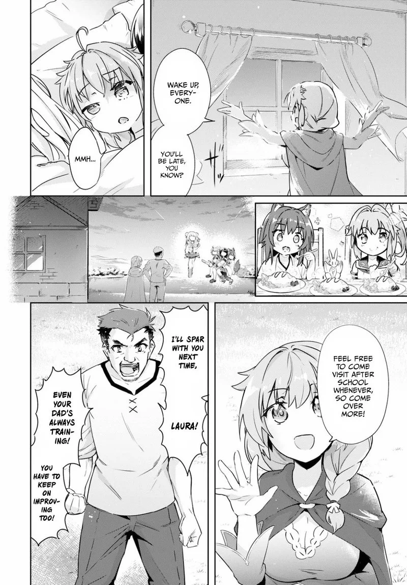 Kenshi o Mezashite Nyugaku Shitanoni Maho Tekisei 9999 Nandesukedo!? Chapter 38 page 28