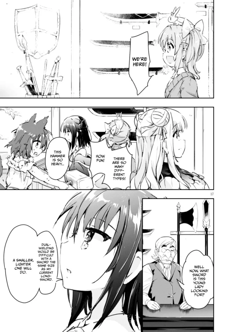 Kenshi o Mezashite Nyugaku Shitanoni Maho Tekisei 9999 Nandesukedo!? Chapter 39 page 17