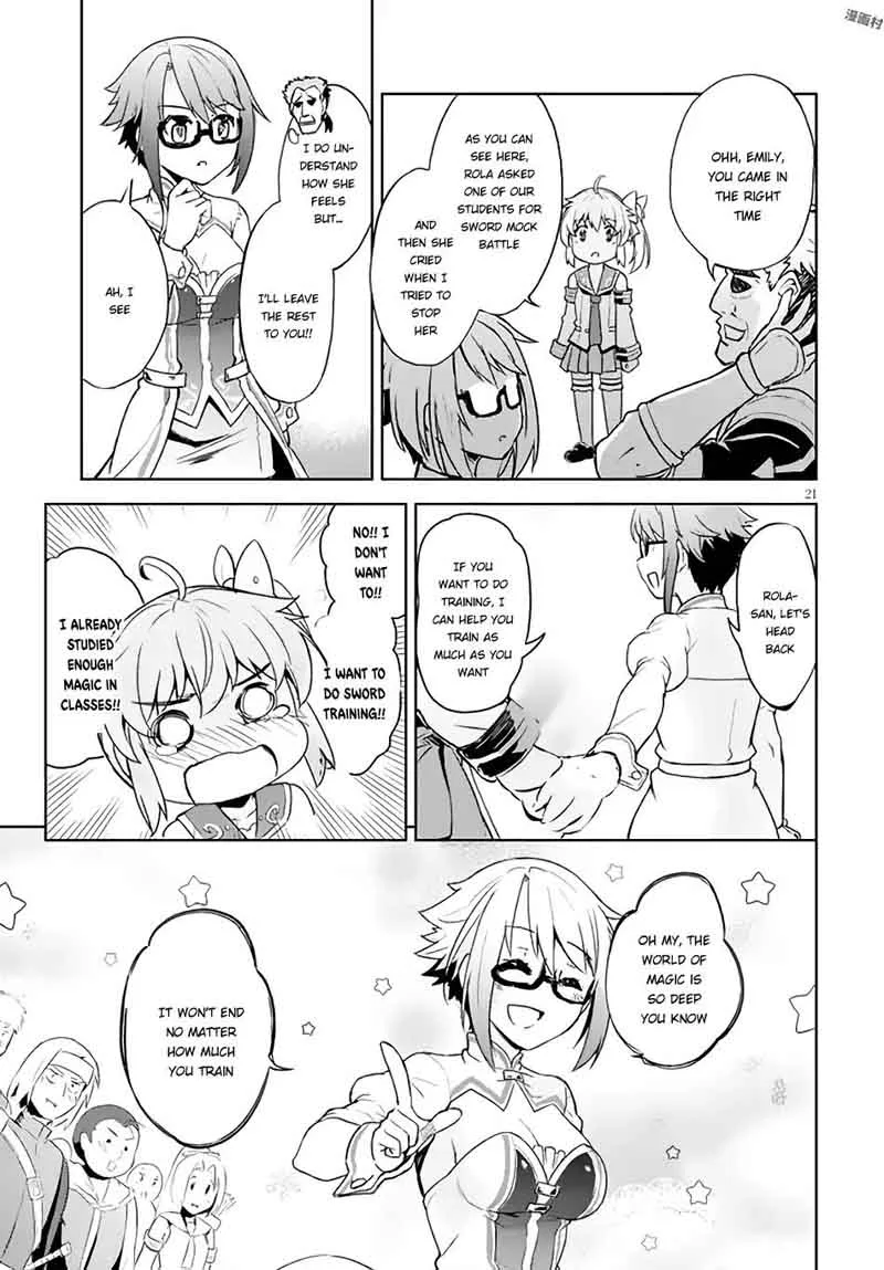 Kenshi o Mezashite Nyugaku Shitanoni Maho Tekisei 9999 Nandesukedo!? Chapter 4 page 22