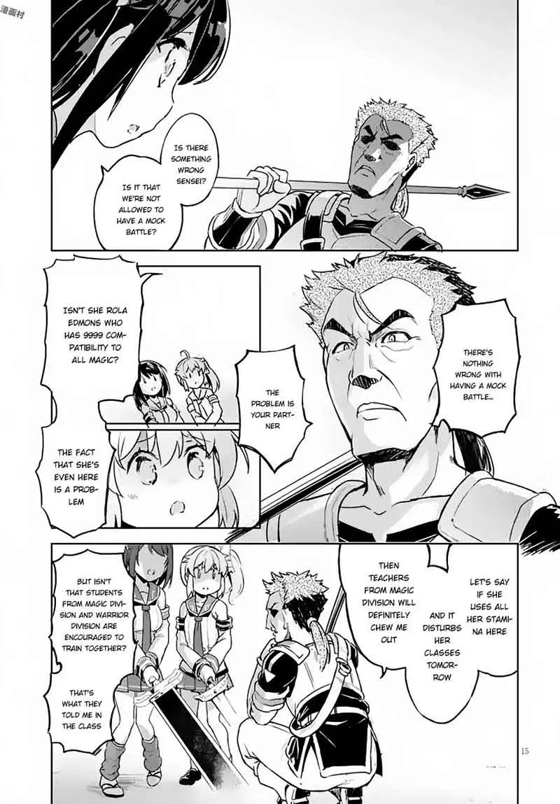 Kenshi o Mezashite Nyugaku Shitanoni Maho Tekisei 9999 Nandesukedo!? Chapter 4 page 16