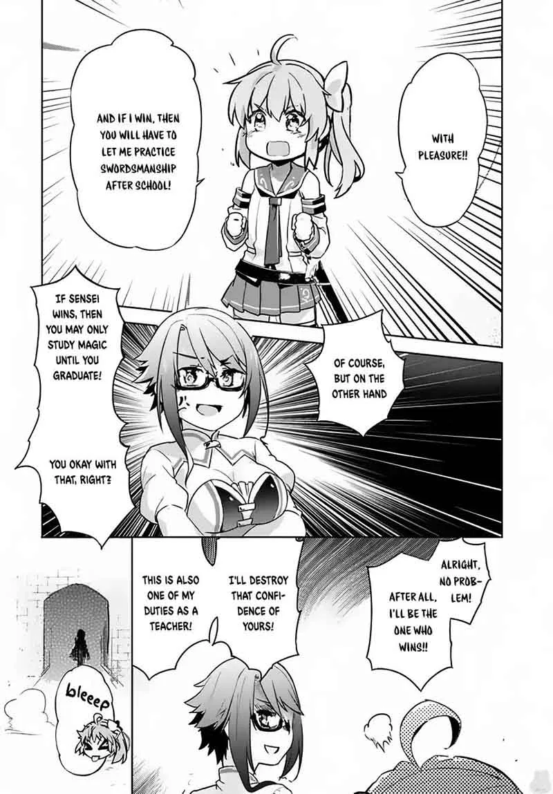 Kenshi o Mezashite Nyugaku Shitanoni Maho Tekisei 9999 Nandesukedo!? Chapter 4 page 25
