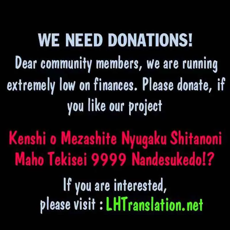 Kenshi o Mezashite Nyugaku Shitanoni Maho Tekisei 9999 Nandesukedo!? Chapter 4 page 35