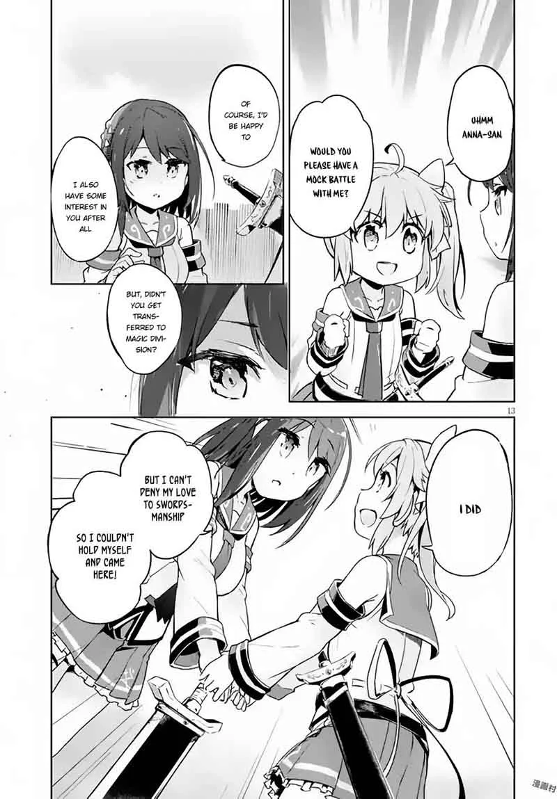 Kenshi o Mezashite Nyugaku Shitanoni Maho Tekisei 9999 Nandesukedo!? Chapter 4 page 14