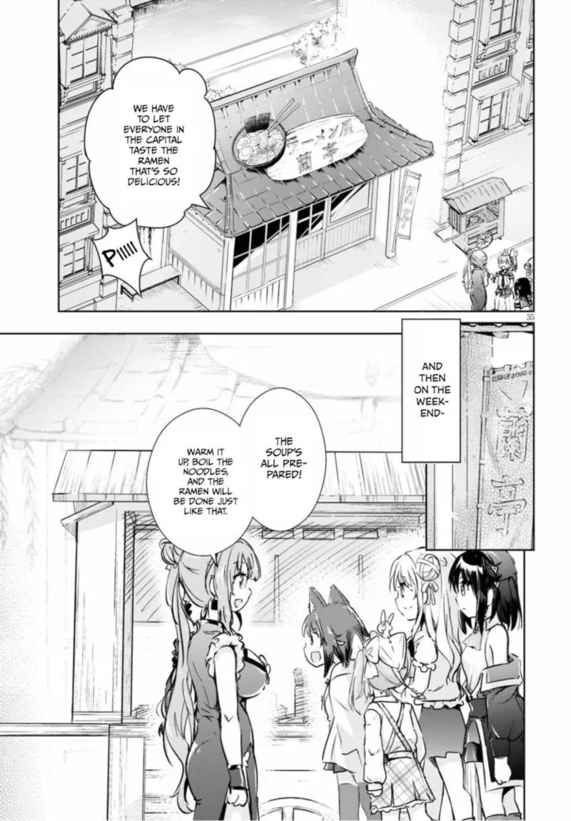 Kenshi o Mezashite Nyugaku Shitanoni Maho Tekisei 9999 Nandesukedo!? Chapter 40 page 35