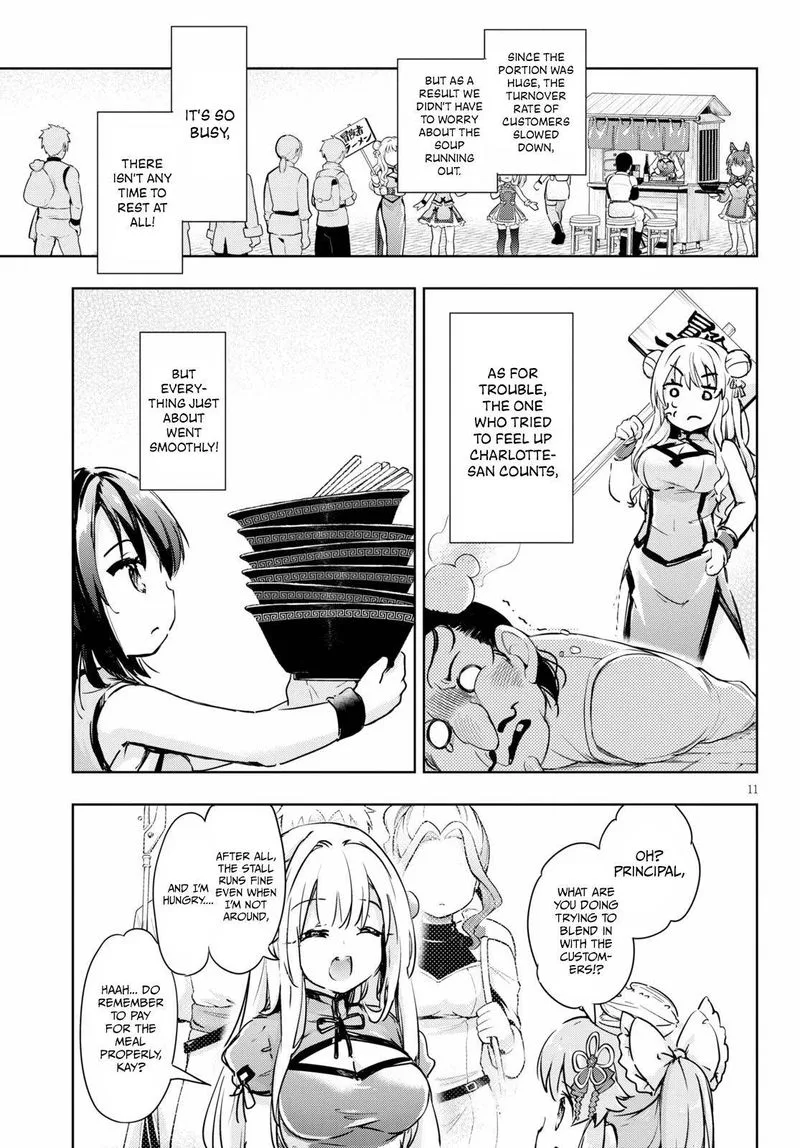 Kenshi o Mezashite Nyugaku Shitanoni Maho Tekisei 9999 Nandesukedo!? Chapter 42 page 11