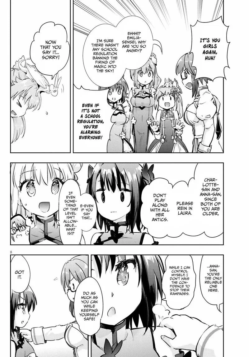 Kenshi o Mezashite Nyugaku Shitanoni Maho Tekisei 9999 Nandesukedo!? Chapter 43 page 8