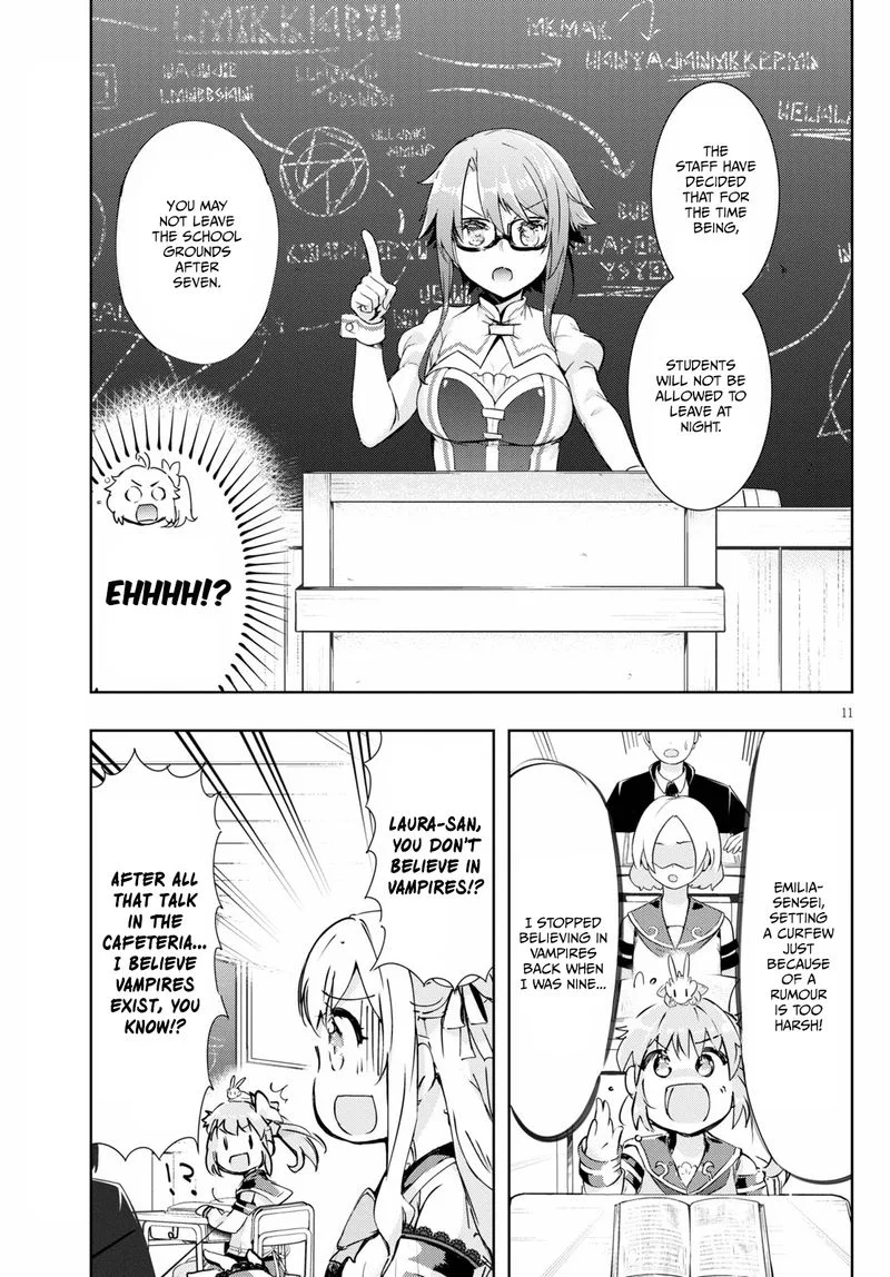 Kenshi o Mezashite Nyugaku Shitanoni Maho Tekisei 9999 Nandesukedo!? Chapter 45 page 10