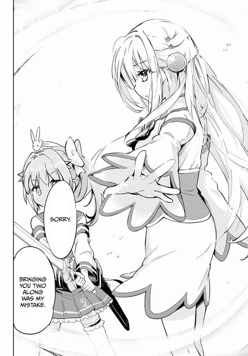 Kenshi o Mezashite Nyugaku Shitanoni Maho Tekisei 9999 Nandesukedo!? Chapter 47 page 27