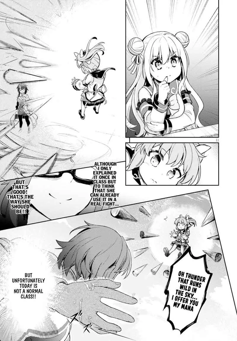 Kenshi o Mezashite Nyugaku Shitanoni Maho Tekisei 9999 Nandesukedo!? Chapter 5 page 11