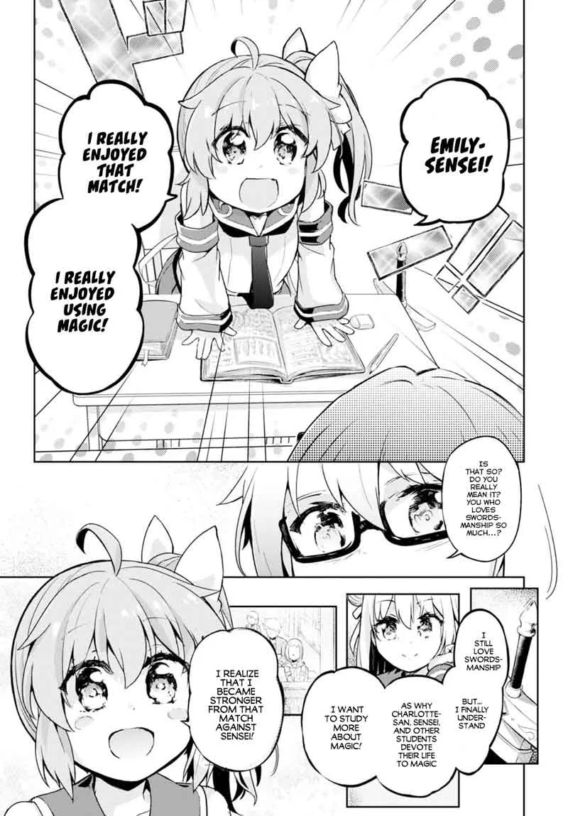Kenshi o Mezashite Nyugaku Shitanoni Maho Tekisei 9999 Nandesukedo!? Chapter 5 page 34