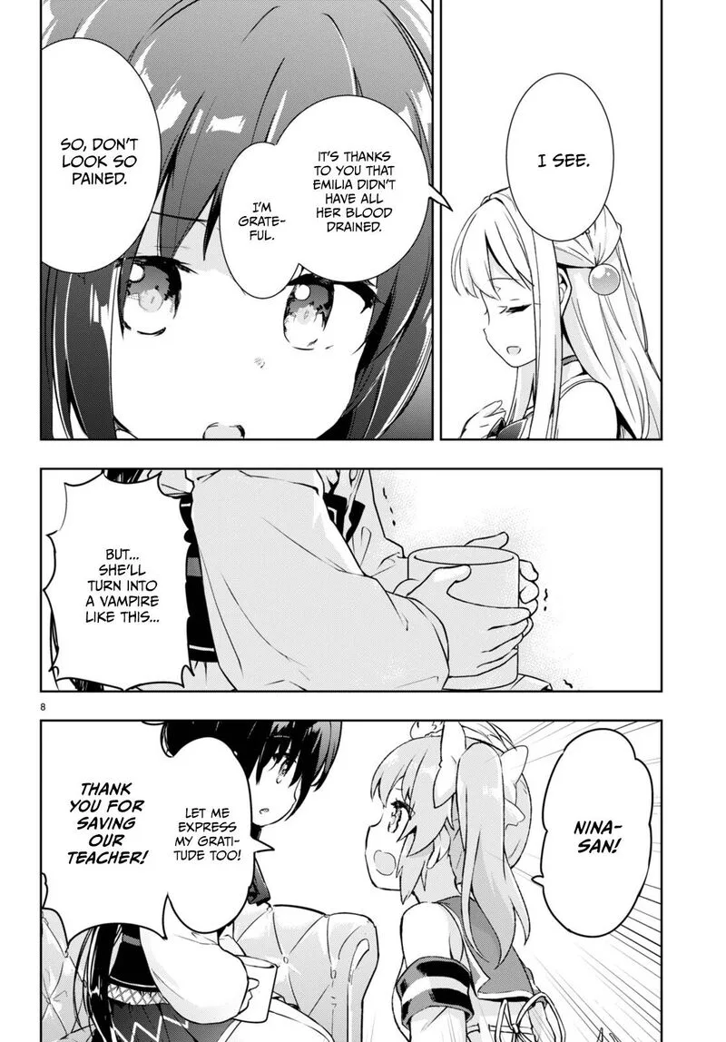 Kenshi o Mezashite Nyugaku Shitanoni Maho Tekisei 9999 Nandesukedo!? Chapter 50 page 8