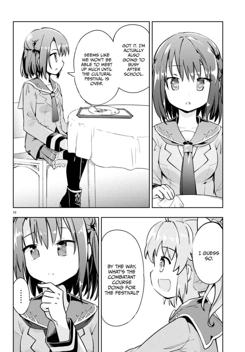 Kenshi o Mezashite Nyugaku Shitanoni Maho Tekisei 9999 Nandesukedo!? Chapter 55 page 9
