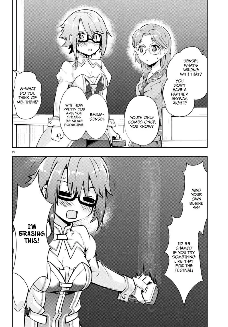 Kenshi o Mezashite Nyugaku Shitanoni Maho Tekisei 9999 Nandesukedo!? Chapter 55 page 21