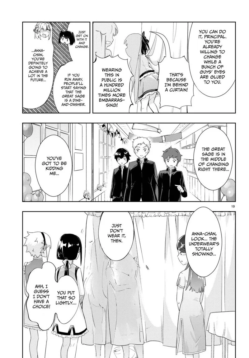 Kenshi o Mezashite Nyugaku Shitanoni Maho Tekisei 9999 Nandesukedo!? Chapter 57 page 19